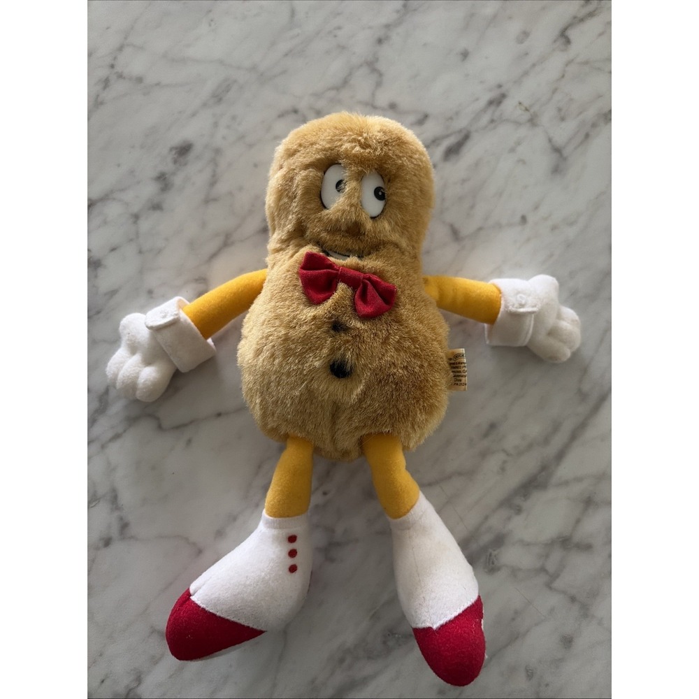 90s Vintage  Smucker's 9" PEANUT Butter & Jelly Plush Uncrustable Sandwich Kids
